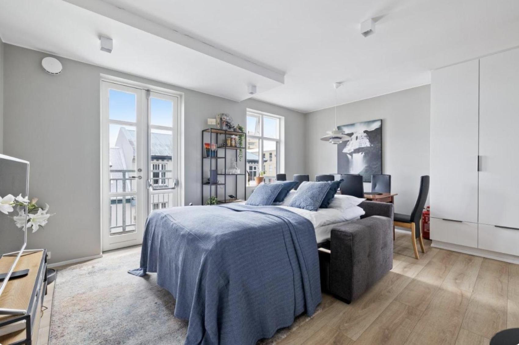 Cheerful Down Town Apartment ريكيافيك المظهر الخارجي الصورة